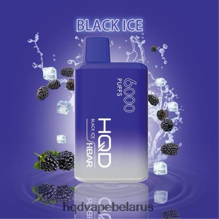 HQD HBAR 6000 затяжек 602NDF44 черный лед HQD купить