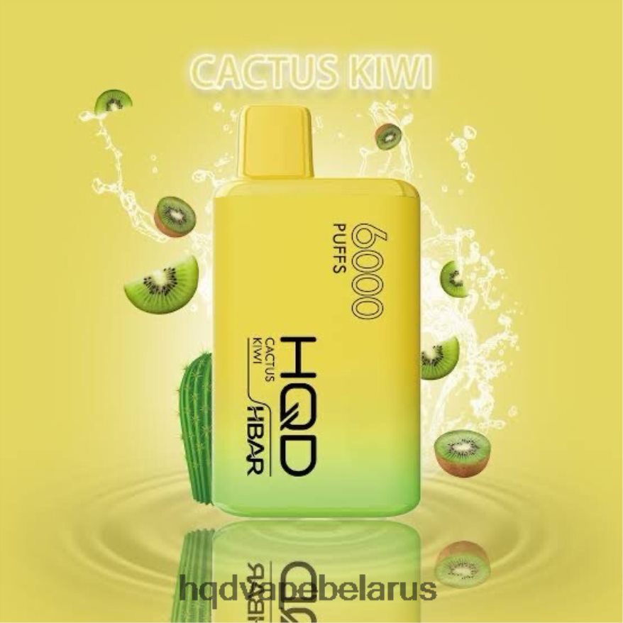 HQD HBAR 6000 затяжек 602NDF45 кактус киви HQD вейп цена